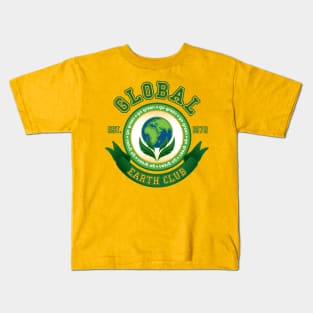 Global Earth Club 1972 Kids T-Shirt